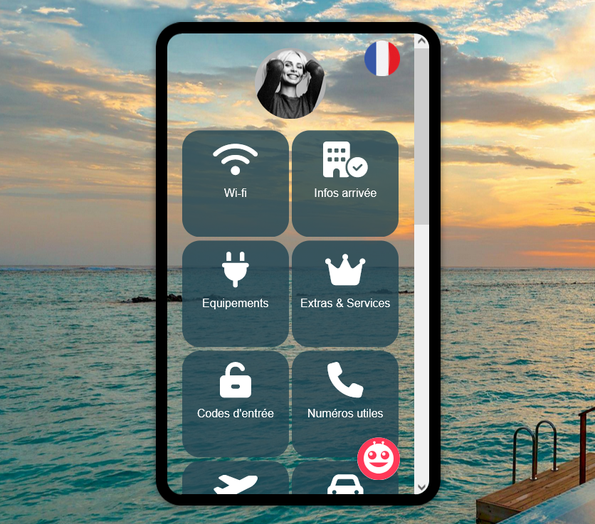 Exemple d'un livret d'accueil airbnb via egeed.com